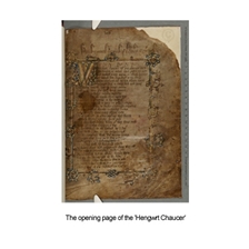 The Hengwrt Chaucer and Other Treasures The Hengwrt Chaucer and Other Treasures