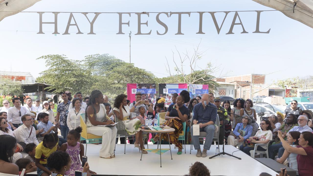 Más de 60.000 asistentes celebraron el Hay Festival de Jericó, Medellín y Cartagena, imaginando el mundo