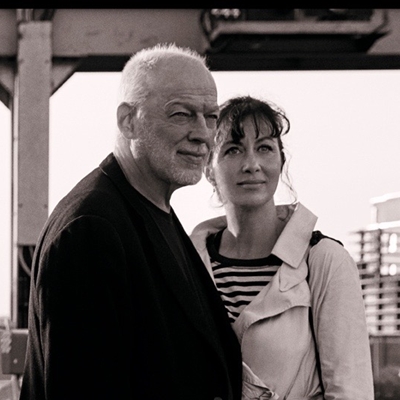 David Gilmour and Polly Samson