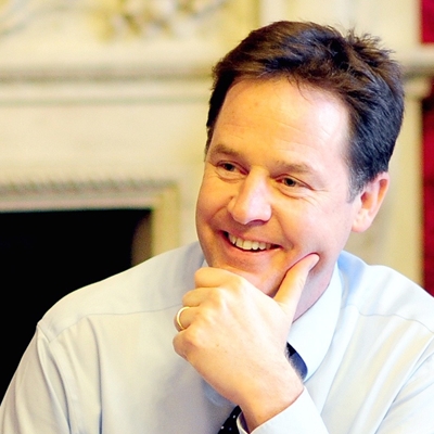 Nick Clegg talks to Matthew d’Ancona