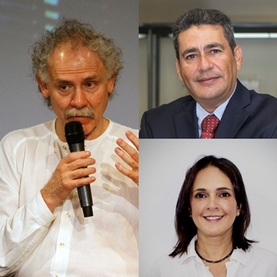 Conferencia de Arnoldo Kraus en conversación con Hernando Baquero y Silvia Aguilera