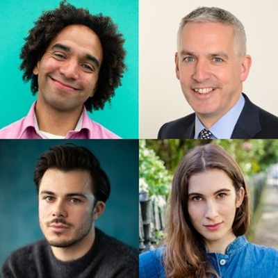 Jonathan Douglas, Jack Edwards and Katherine Rundell Jonathan Douglas, Jack Edwards and Katherine Rundell