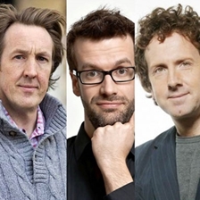 Steve Punt, Will Smith and Marcus Brigstocke
