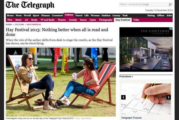 Sponsor the Hay Festival