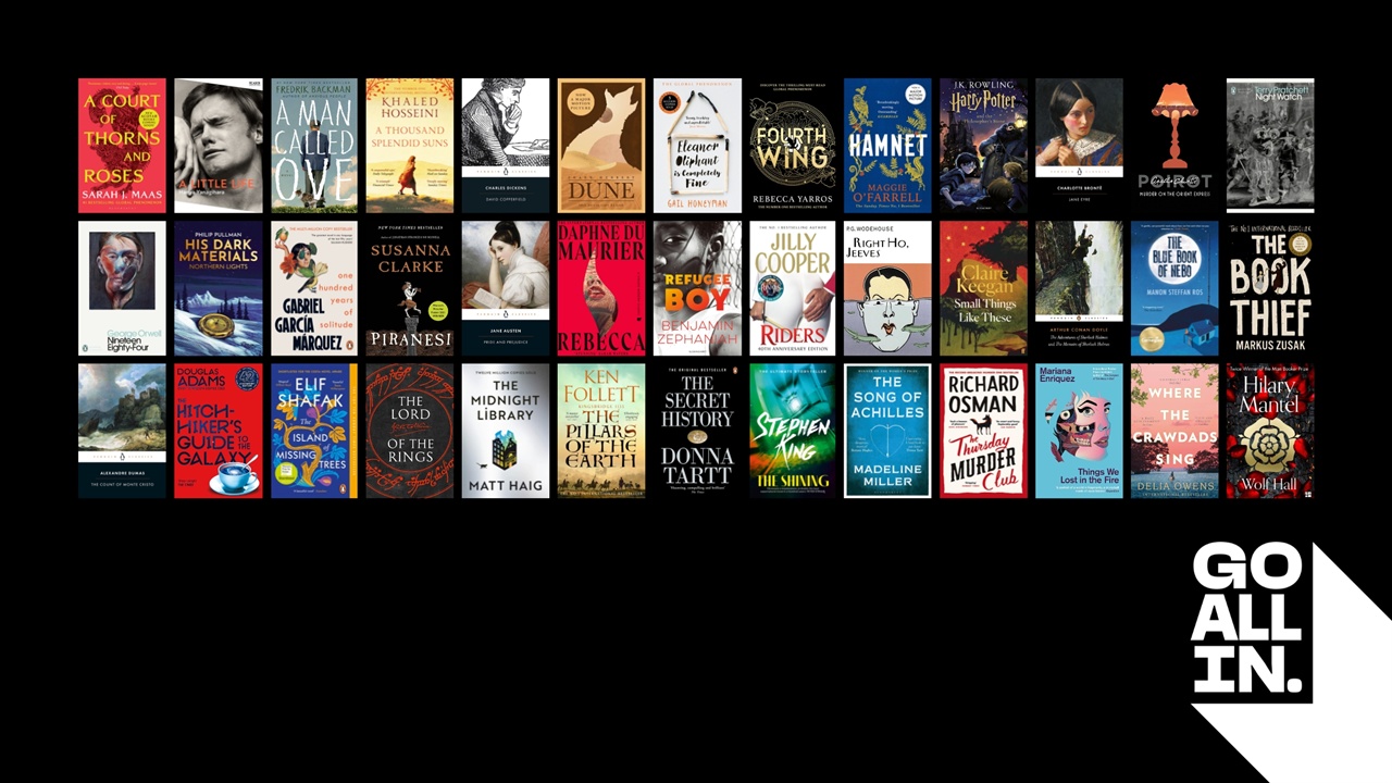 Book covers of titles featured in The Pleasure List