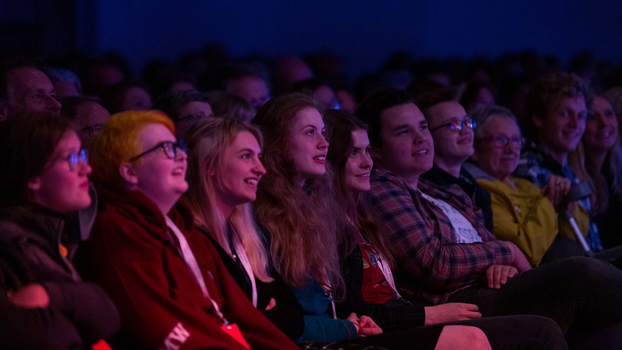 Audience at Hay Festival