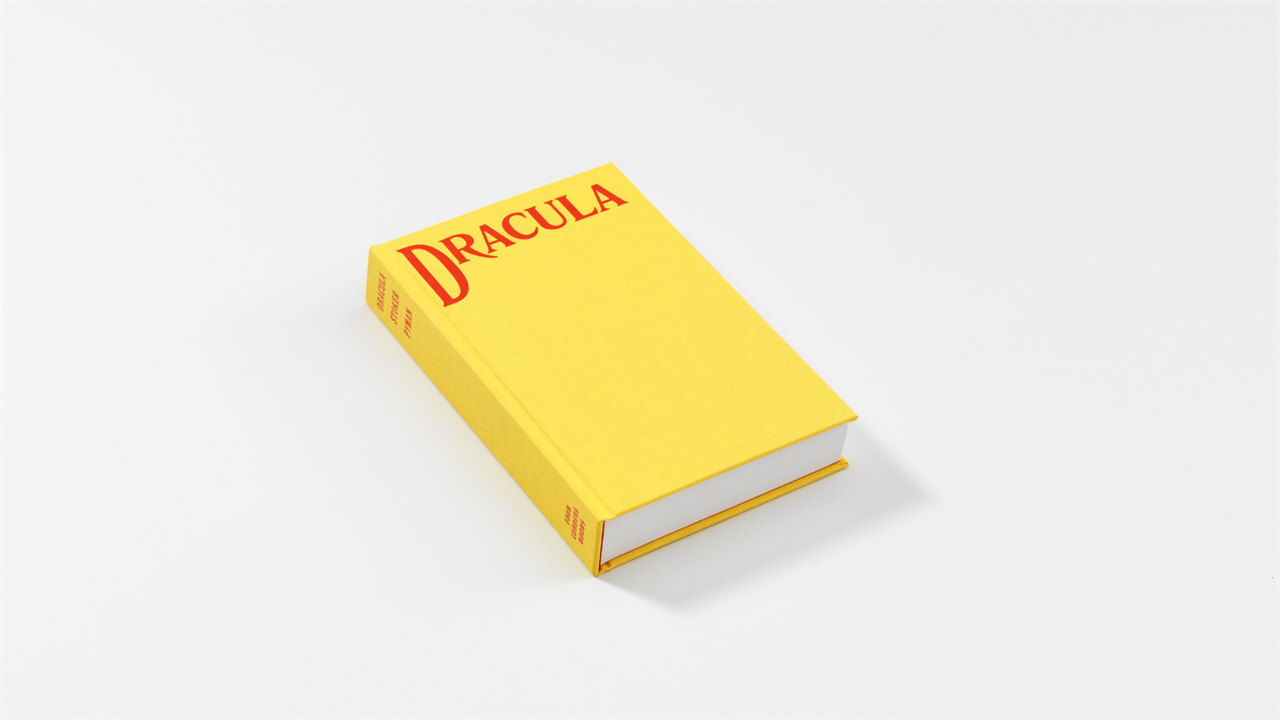 Dracula book cover.