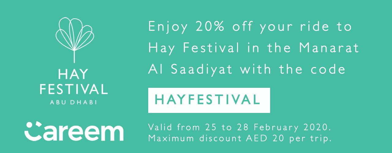 Hay Festival Abu Dhabi Careem partnership