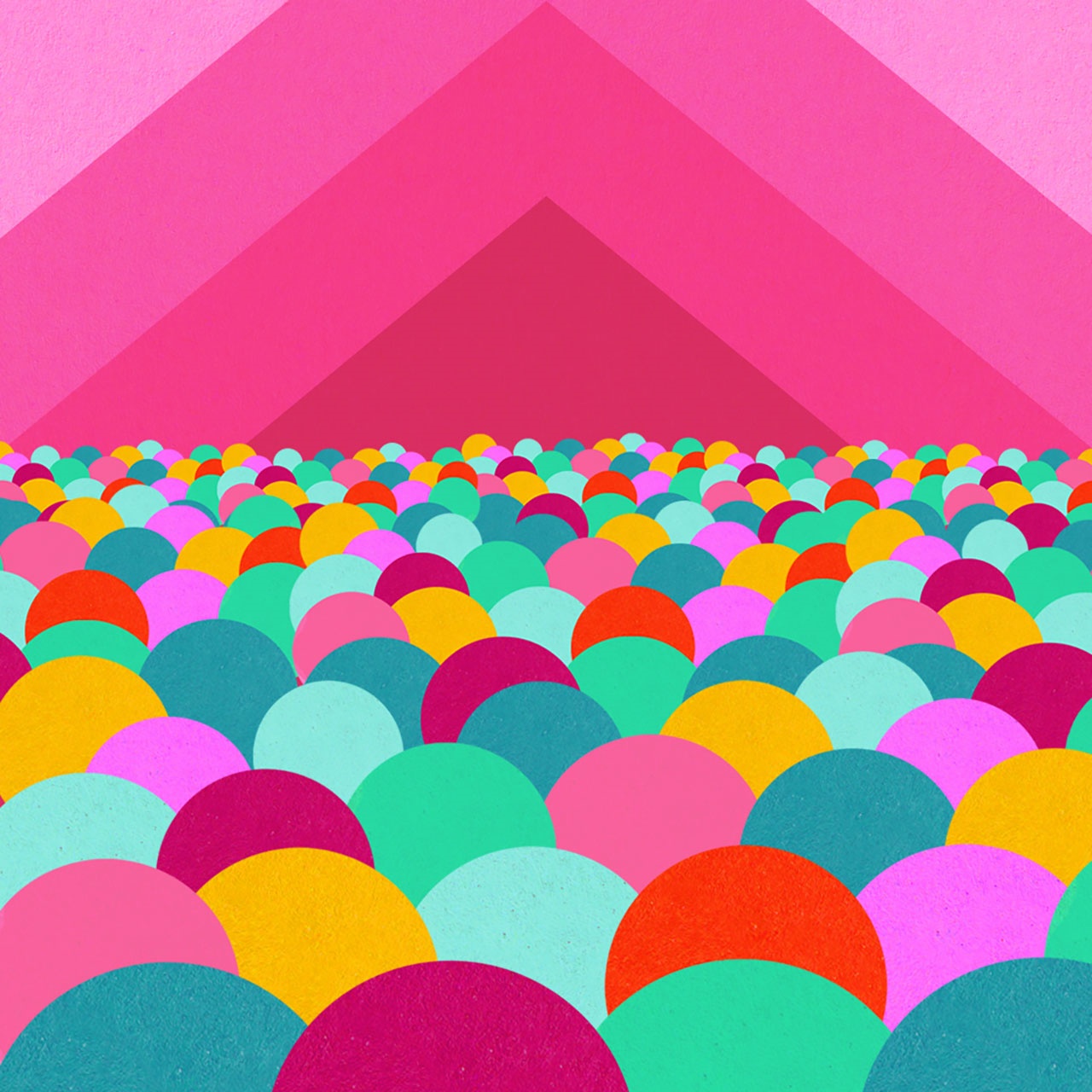 Tom Etherington illustration for Hay Festival – Main stage audience Tom Etherington illustration for Hay Festival – Main stage audience