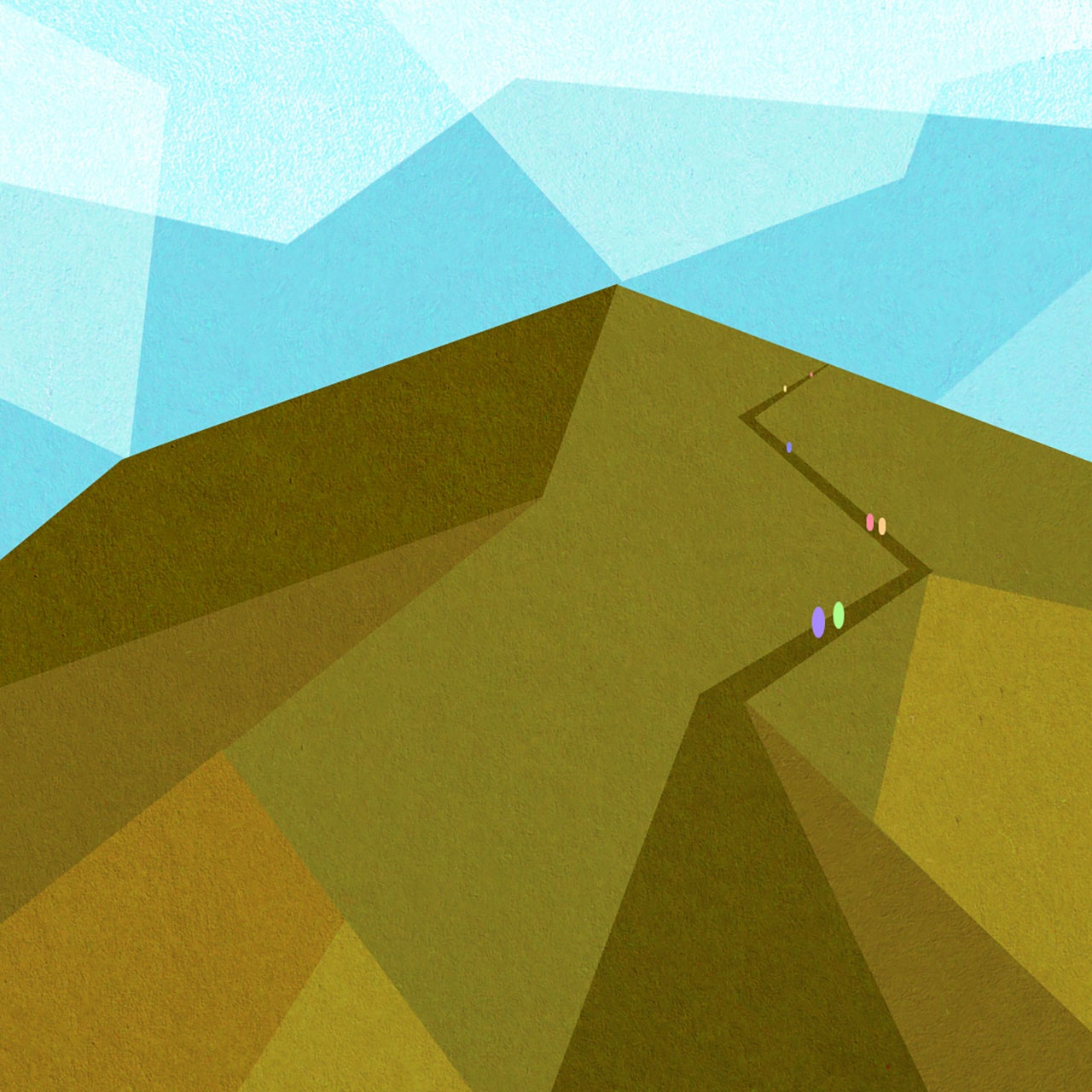 Tom Etherington illustration for Hay Festival – Hay Bluff Tom Etherington illustration for Hay Festival – Hay Bluff