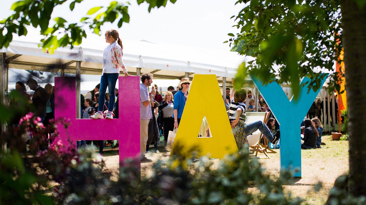 Hay Festival – Giant letters
