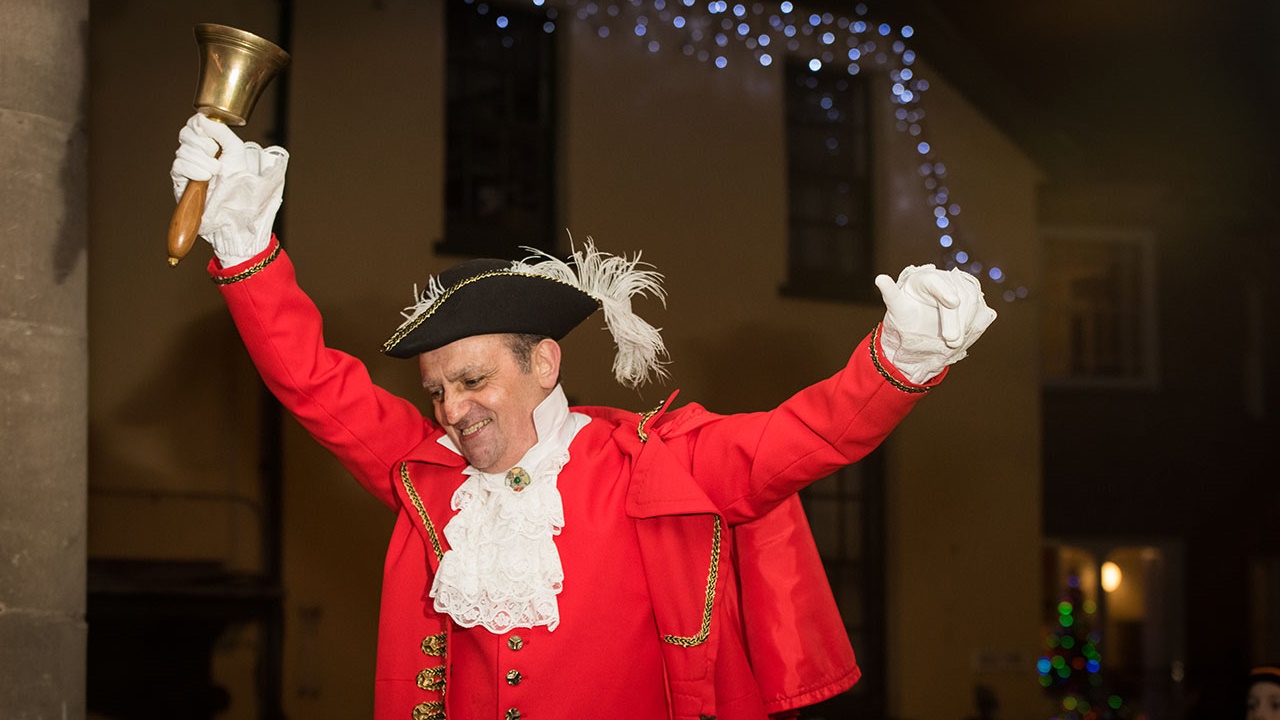 Hay-on-Wye town crier