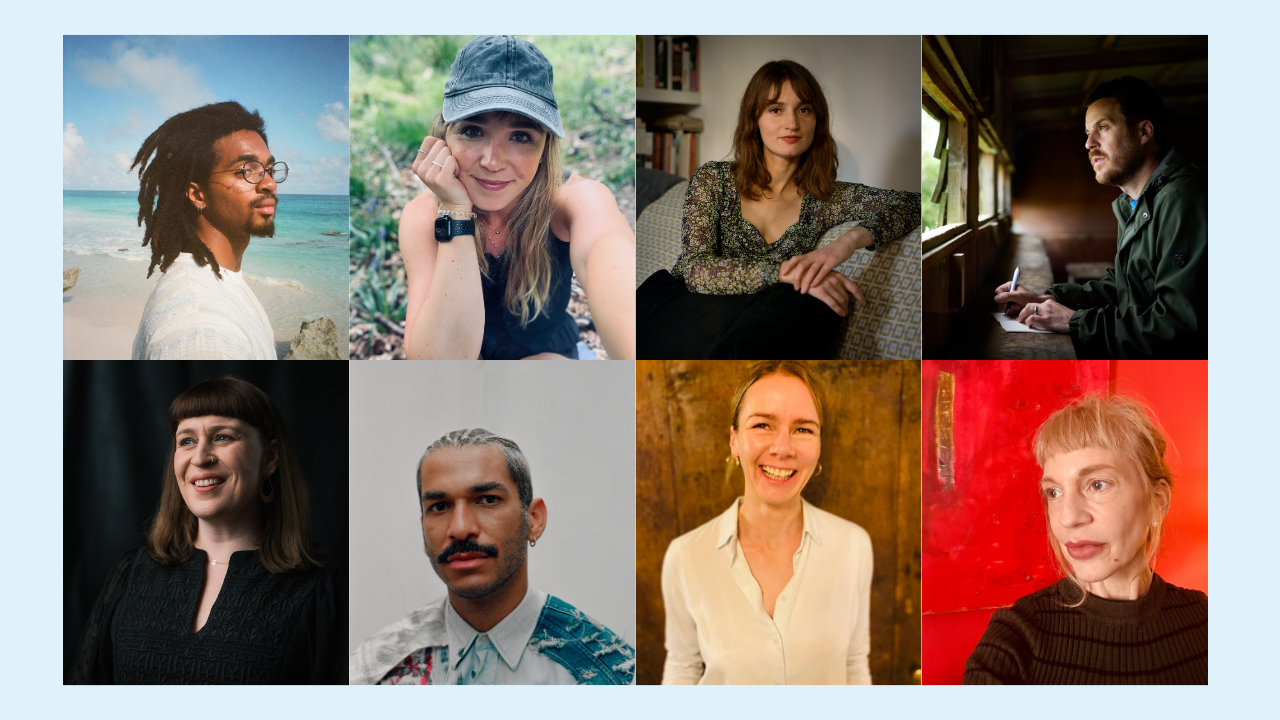 The headshots of the winners of the award