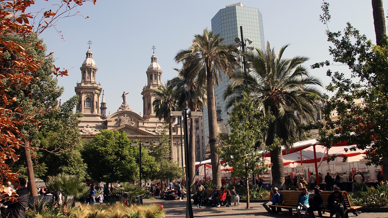 Santiago de Chile city centre