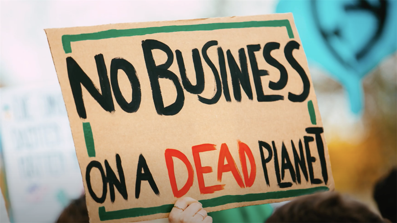 Illustration of a protest