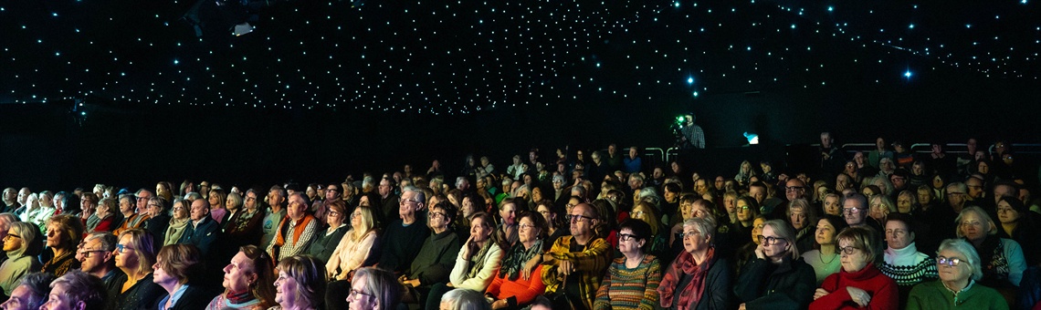 Hay Festival Winter Weekend Huey Morgan Event