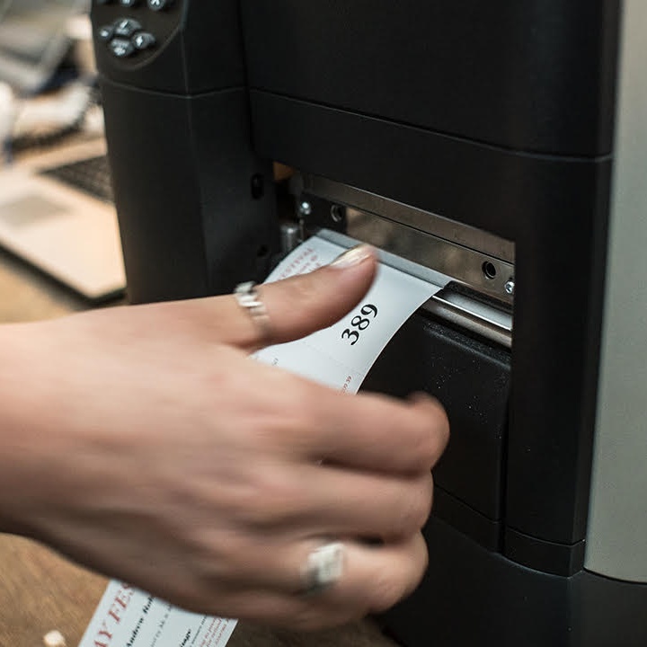 Printing out an event ticket