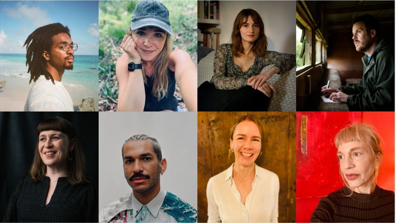 The headshots of the winners of the award