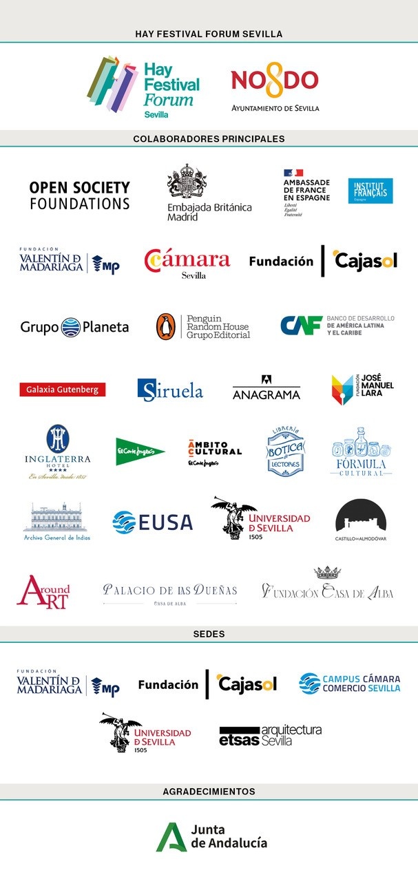 Hay Festival Forum Sevilla: Patrocinadores 2026