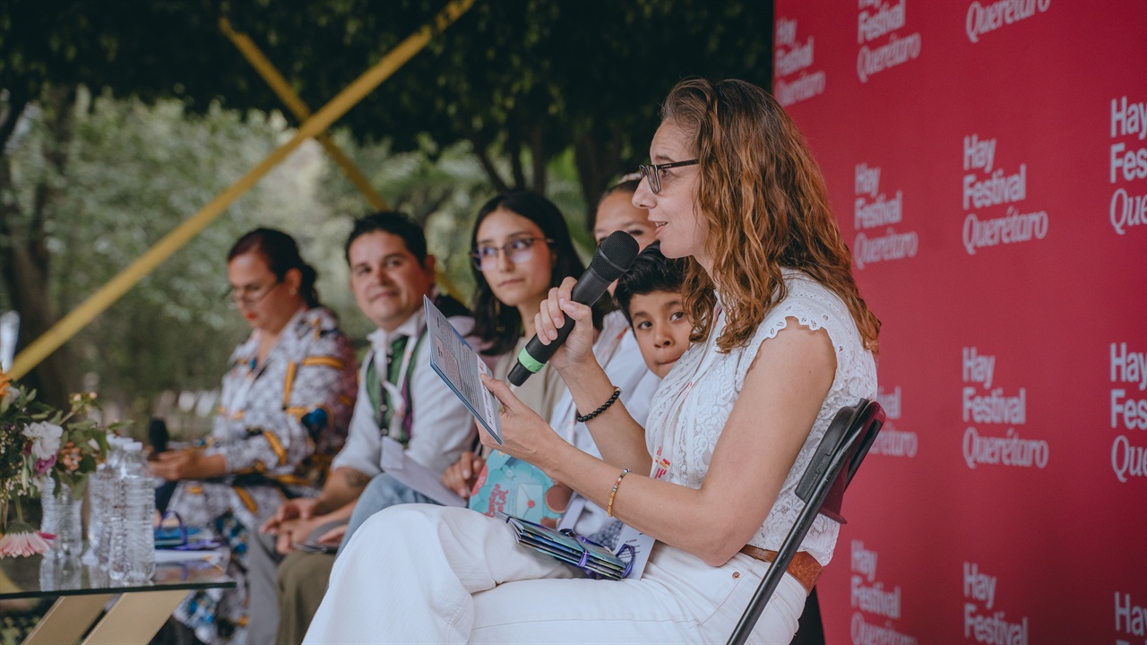 Pat Muñoz at Hay Festival Querétaro