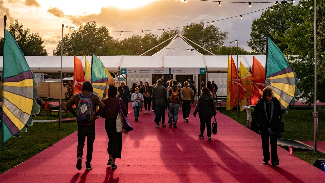 Hay Festival site