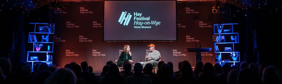 Hay Festival Winter Weekend Huey Morgan Event