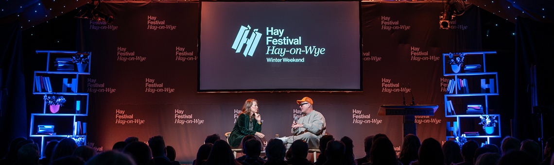 Hay Festival Winter Weekend Huey Morgan Event