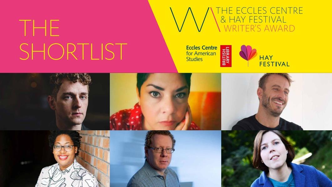 The Eccles Centre & Hay Festival Writer's Award 2022 shortlist announced