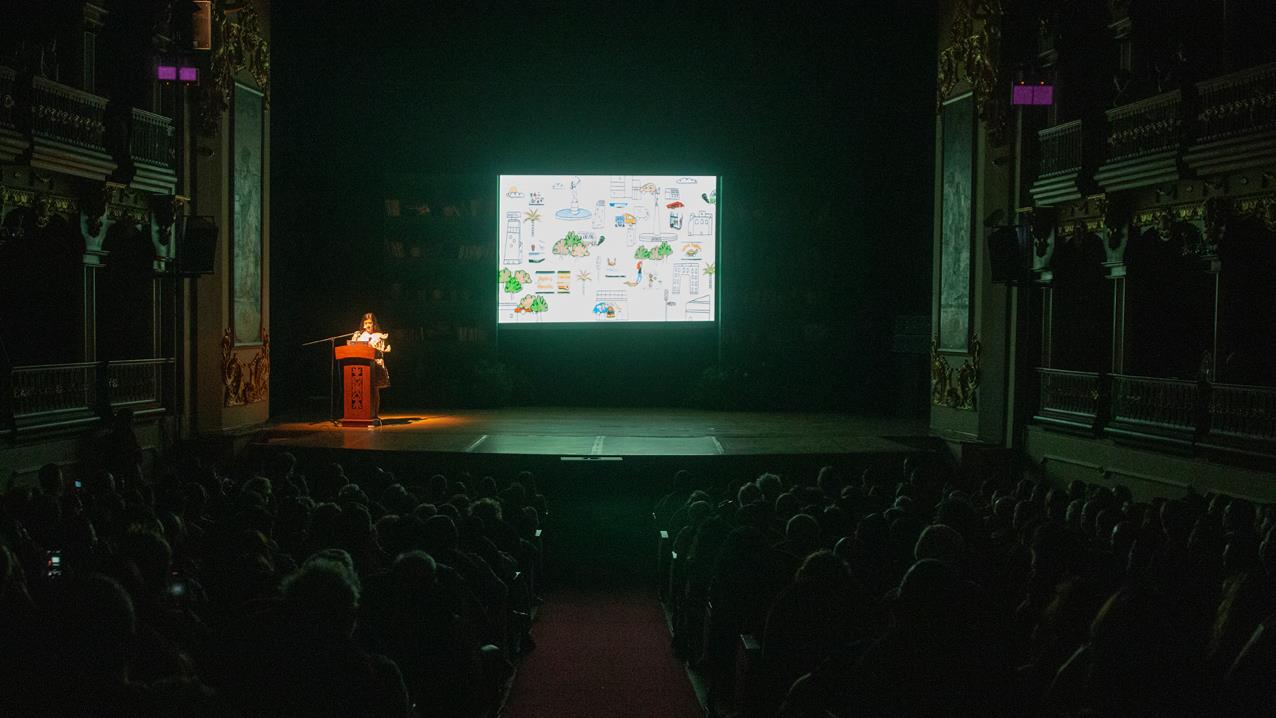 Del pódcast al teatro: Radio Ambulante estrenó su show multimedia en el Hay Festival Cartagena