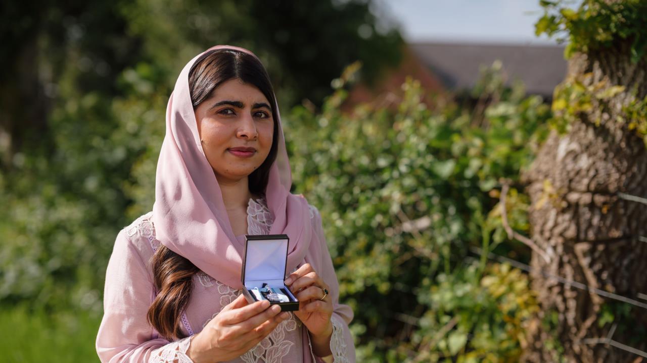 Malala Yousafzai awarded Hay Festival Medal for Education