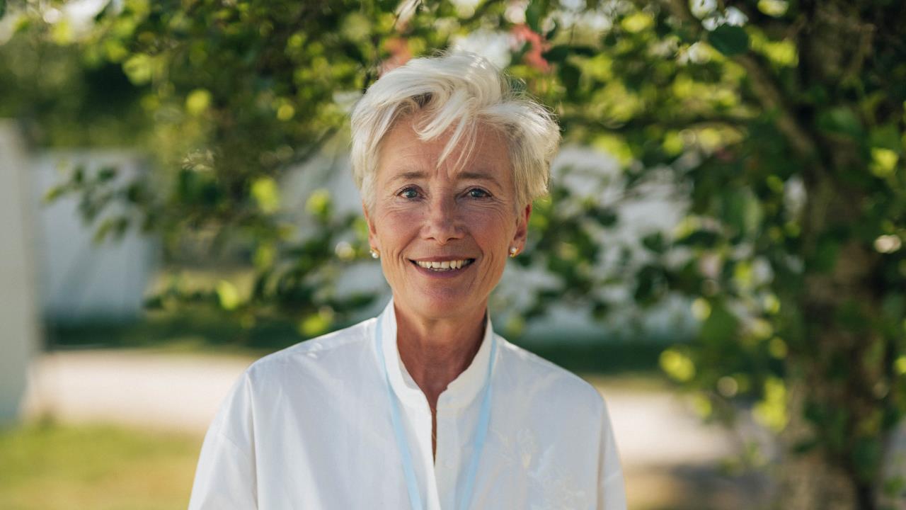 Actor Emma Thompson awarded Hay Festival Medal for Drama