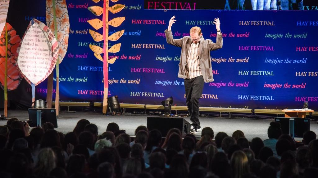 FIRED UP BY LITERATURE | Daniel Morden, Hay Festival Scribblers Tour 2018