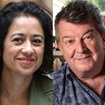 Samira Ahmed and Stuart Maconie