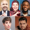 Tom Allen, Fatiha El-Ghorri, Limahl Germain, Suzi Ruffell and Jack Skipper