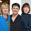 Harriet Harman, Ruth Davidson and Beth Rigby