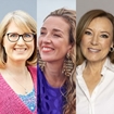 Catherine Loveday, Juliet Russell and Sian Williams