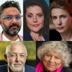 Jeremy Bowen, Carys Eleri, Miriam Margolyes, Sathnam Sanghera and Lionel Shriver
