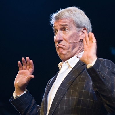 Jeremy Paxman interrogated by Marcus Brigstocke Jeremy Paxman interrogated by Marcus Brigstocke