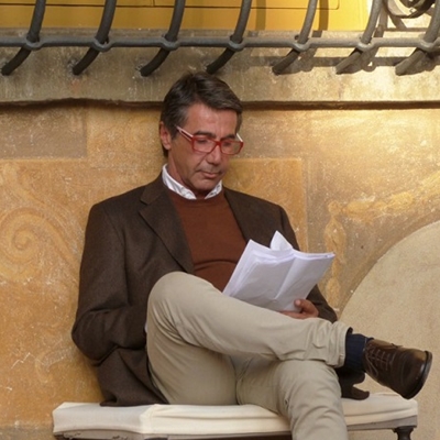 Lorenzo de’ Medici and Guillermo Solana Lorenzo de’ Medici and Guillermo Solana