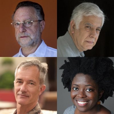 Azriel Bibliowicz, Alonso Cueto, Geoff Dyer, Yaa Gyasi, Edurne Portela, Eloy Tizón and Juan Gabriel Vásquez
