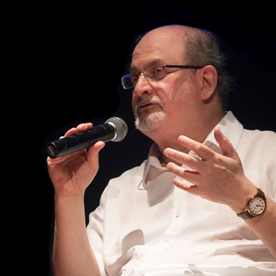 Carmen Boullosa, Valeria Luiselli and Salman Rushdie in conversation with Margarita Valencia
