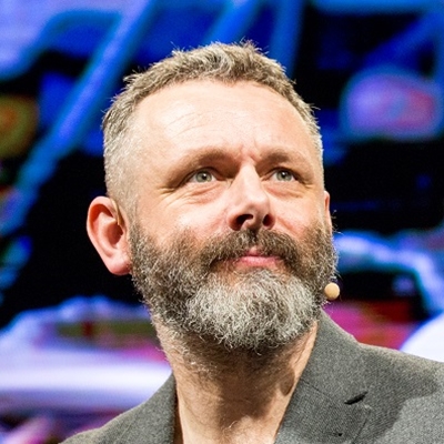 Simon Brooks, Angharad Closs Stephens, Jasmine Donahaye, Daniel G Williams with Michael Sheen