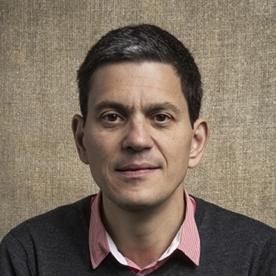 David Miliband talks to Jim Naughtie