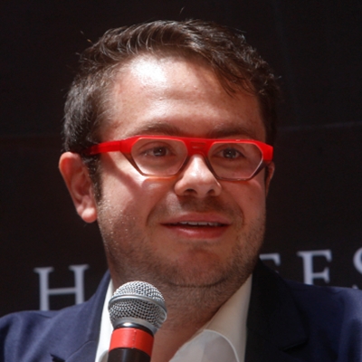 Mónica Lavín, Edson Lechuga and Alfredo Núñez Lanz in conversation with Antonio Cabadas