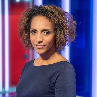 Afua Hirsch and Peter Florence