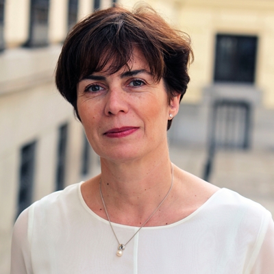 Stefan Baron, Sam Wilkin and Fernando Fernández in conversation with Cristina Manzano