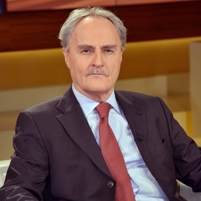 Stefan Baron, Sam Wilkin and Fernando Fernández in conversation with Cristina Manzano