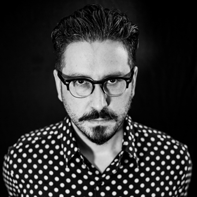 José Carlos Alvariño, Andrea Palet and Pilar Reyes in conversation with Álvaro Robledo