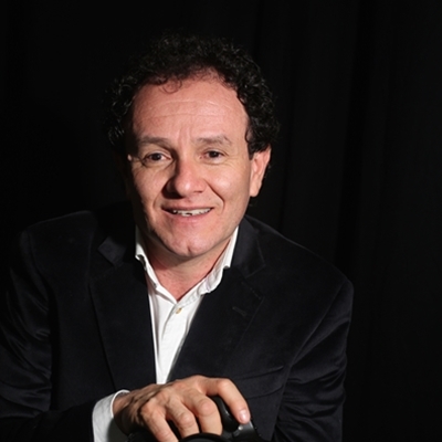 Juan Carlos Belon and Daniel Mordzinski in conversation with Alejandra Bedoya