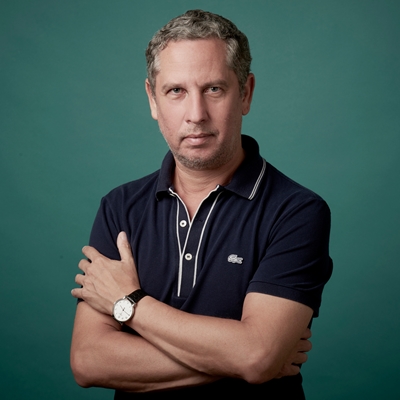 Guillermo Martínez and Luis Hernán Castañeda in conversation with Johann Page